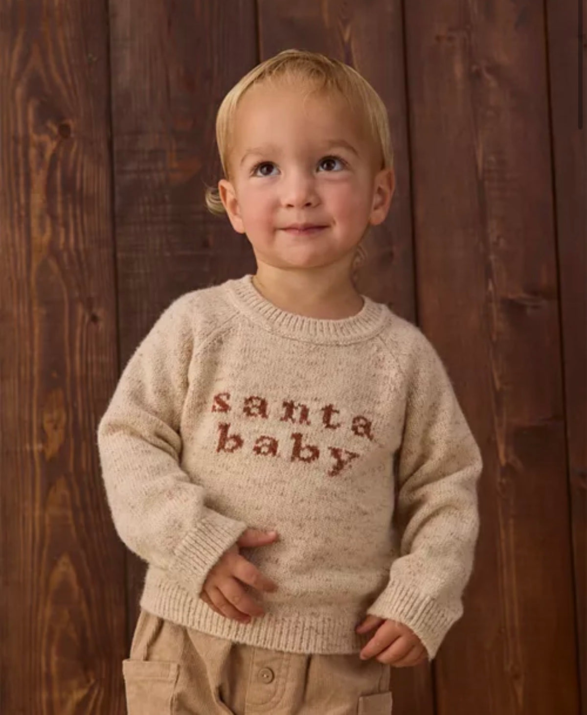 Quincy Mae - Knit Sweater - Santa Baby