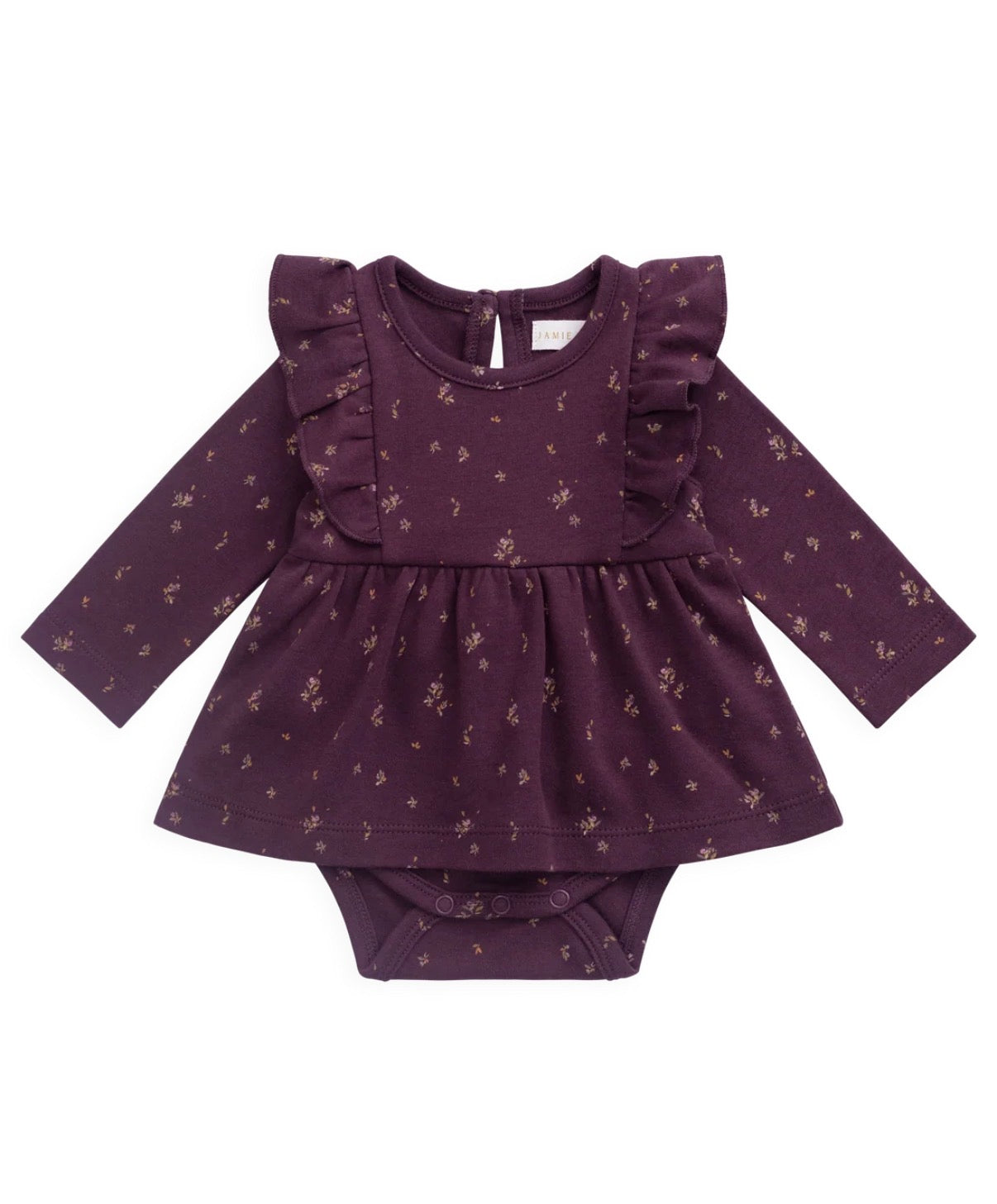 Jamie Kay - Organic Cotton Vivienne Playsuit - Dina Fig