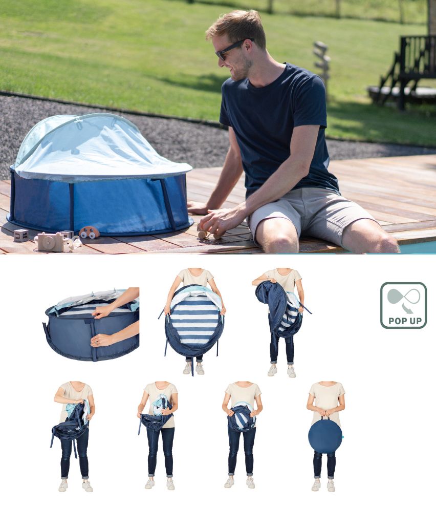 Babyni Anti-UV Infant Pop Up Tent & Playyard - online purchase only
