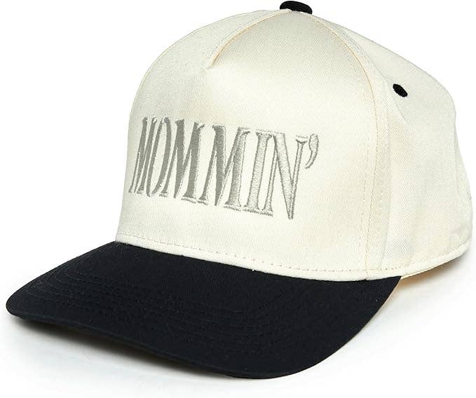 Funky Junque - Two Tone Cap -  Mommin' - Black/Beige