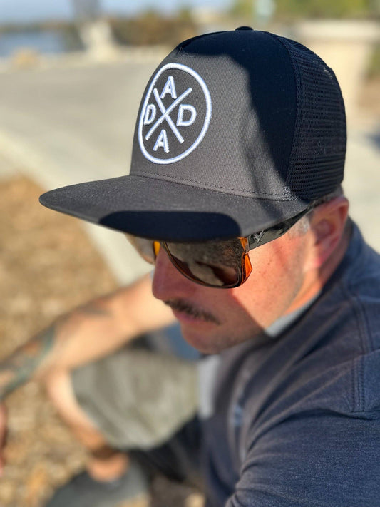 The Mama X™ Brand - Dada X™ Premium Trucker Hat-Stitched 3D Logo