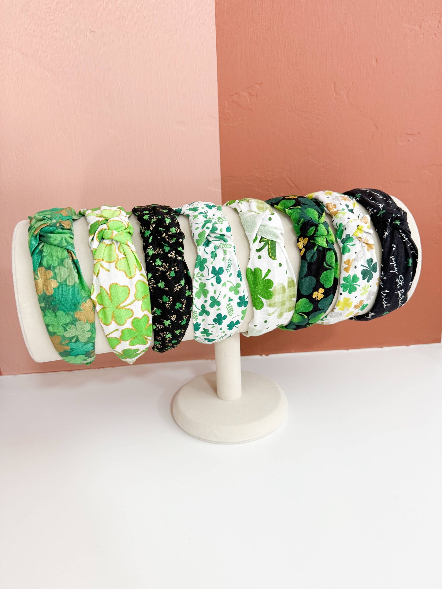 Little Sunshines Bow & Co - St Patricks Day Topknot Headbands