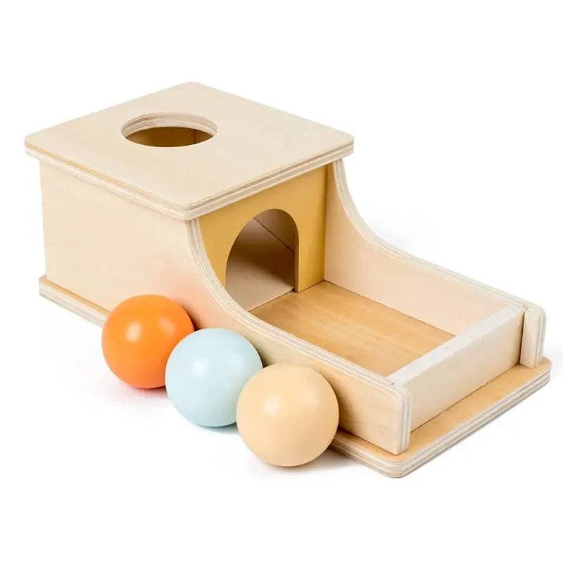 VIGOR - Montessori Wooden Pitch Ball Box Early Education