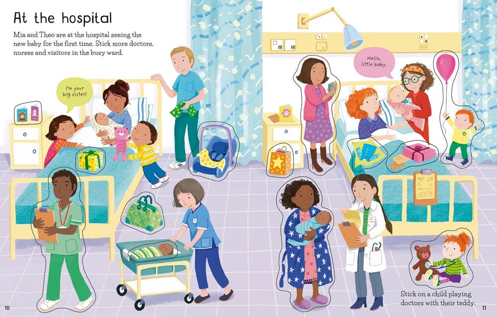 HarperCollins - Little First Stickers Love And Kindness : Usborne