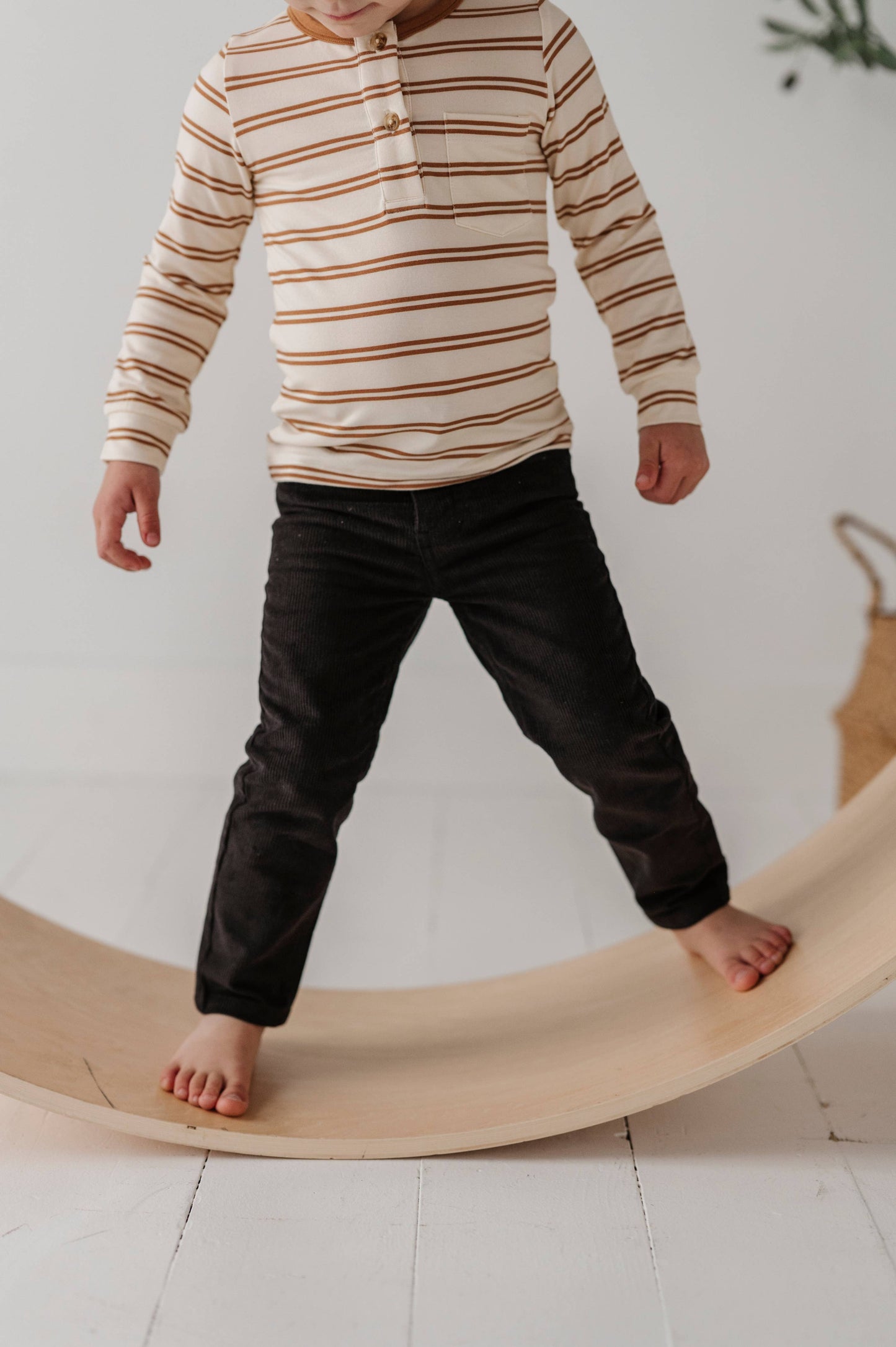 babysprouts clothing company - Long Sleeve Henley Shirt