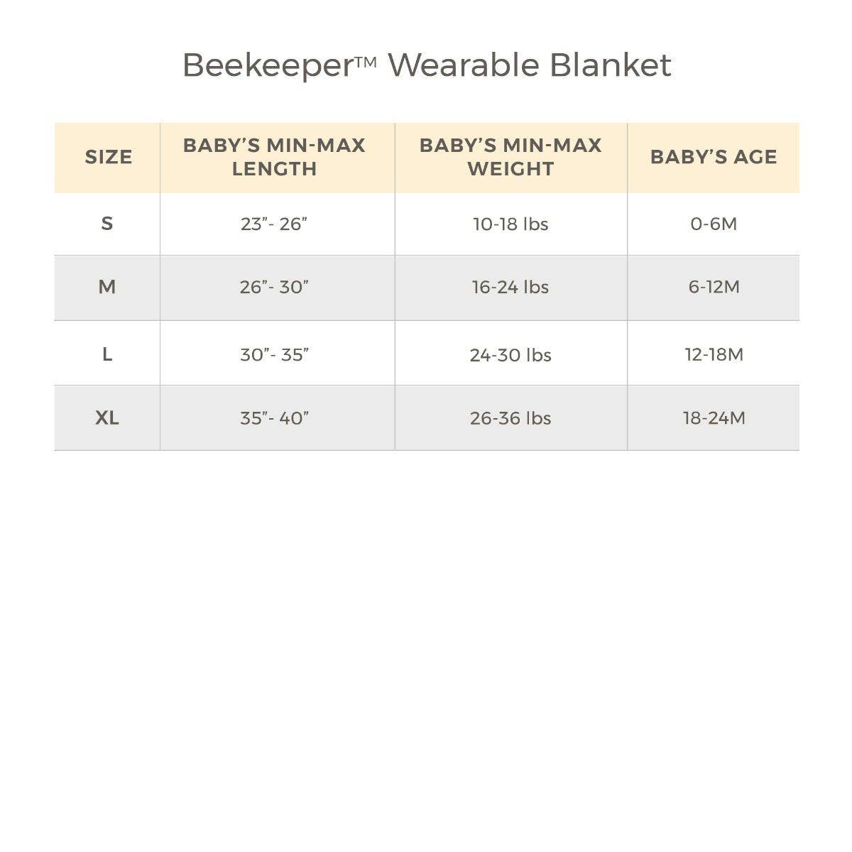 Burt's Bees Baby - Hello Moon Organic Lightweight Beekeeper™ Wearable Baby Blanket