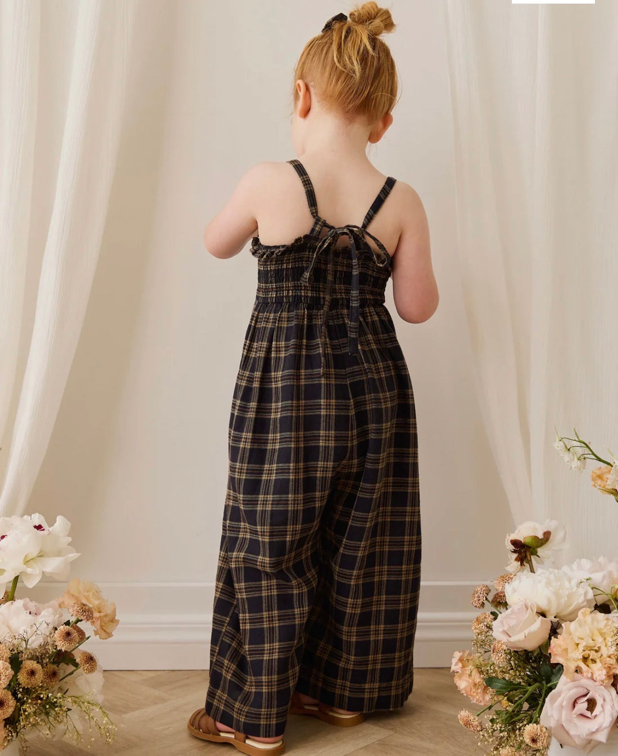 Jamie Kay - Organic Cotton Annabella Jumpsuit - Woodland Check