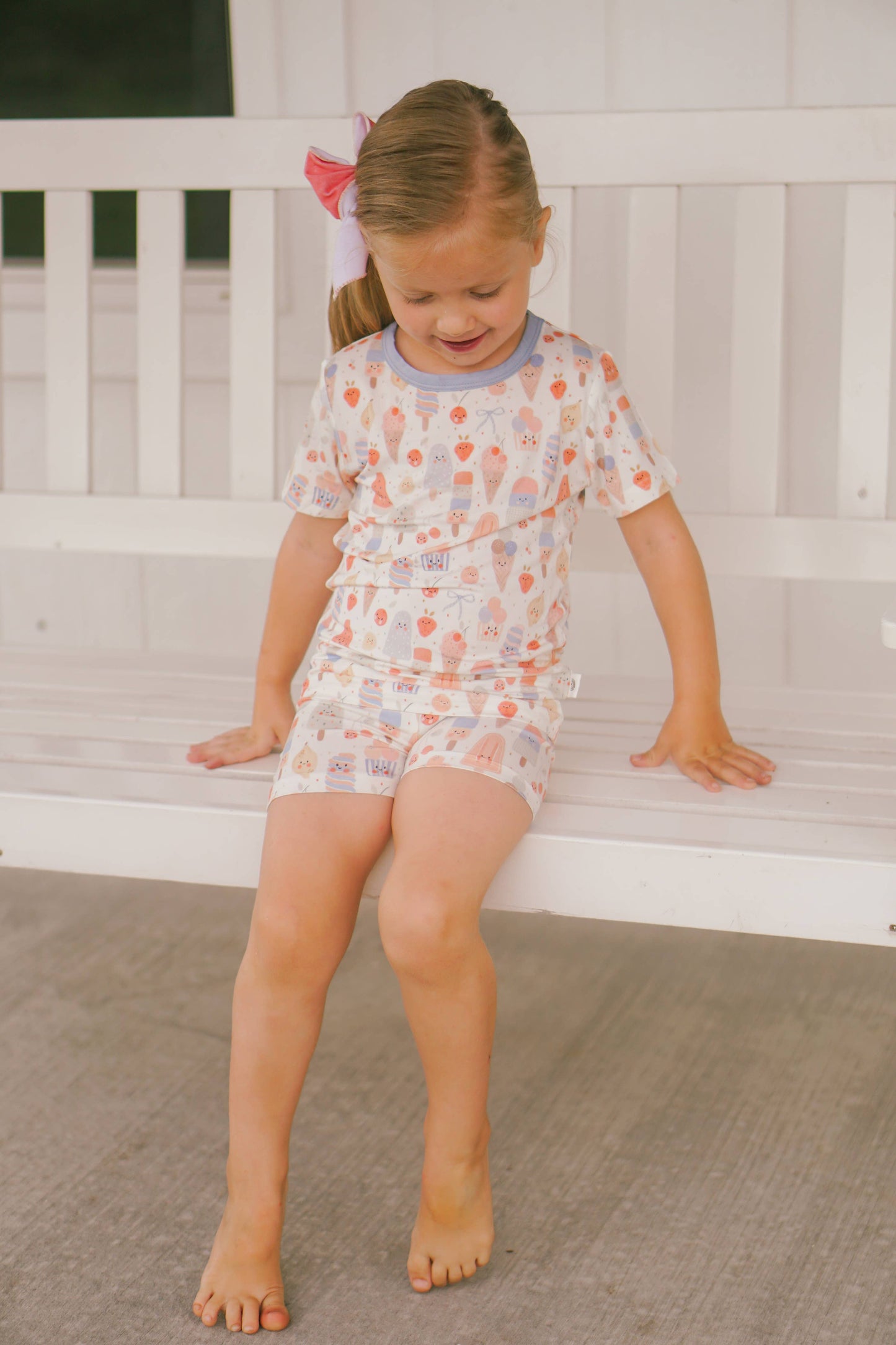 Little Joy Co. - Sweet Summertime 2pc Bamboo Pajamas