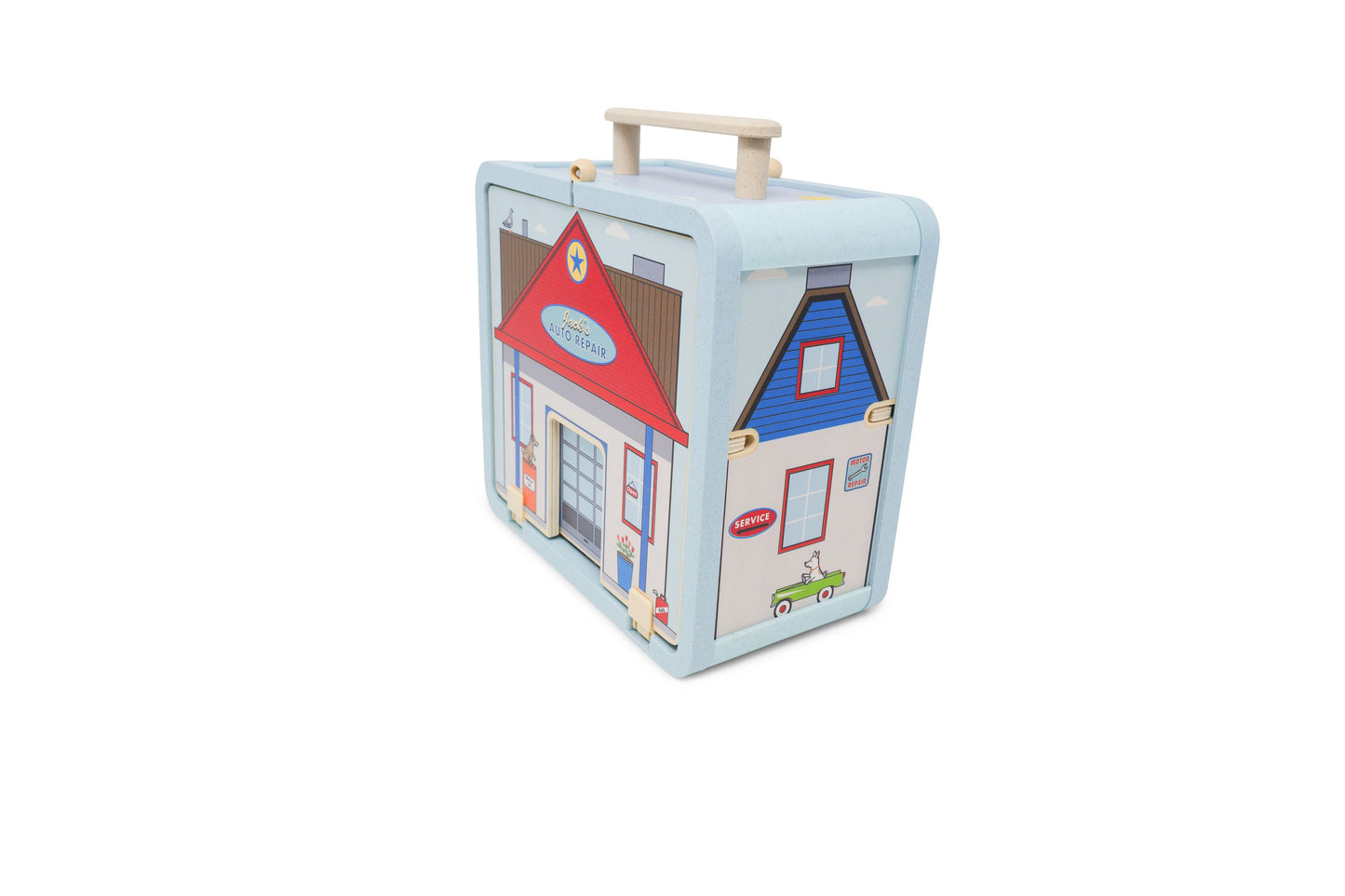 Jack Rabbit Creations - Suitcase Series: Auto Repair Shop