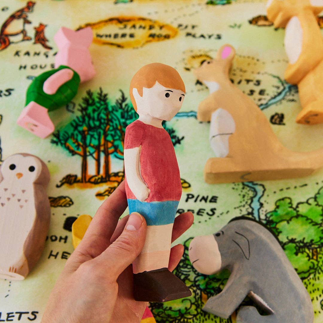 Sarah’s Silks - Wooden Christopher Robin