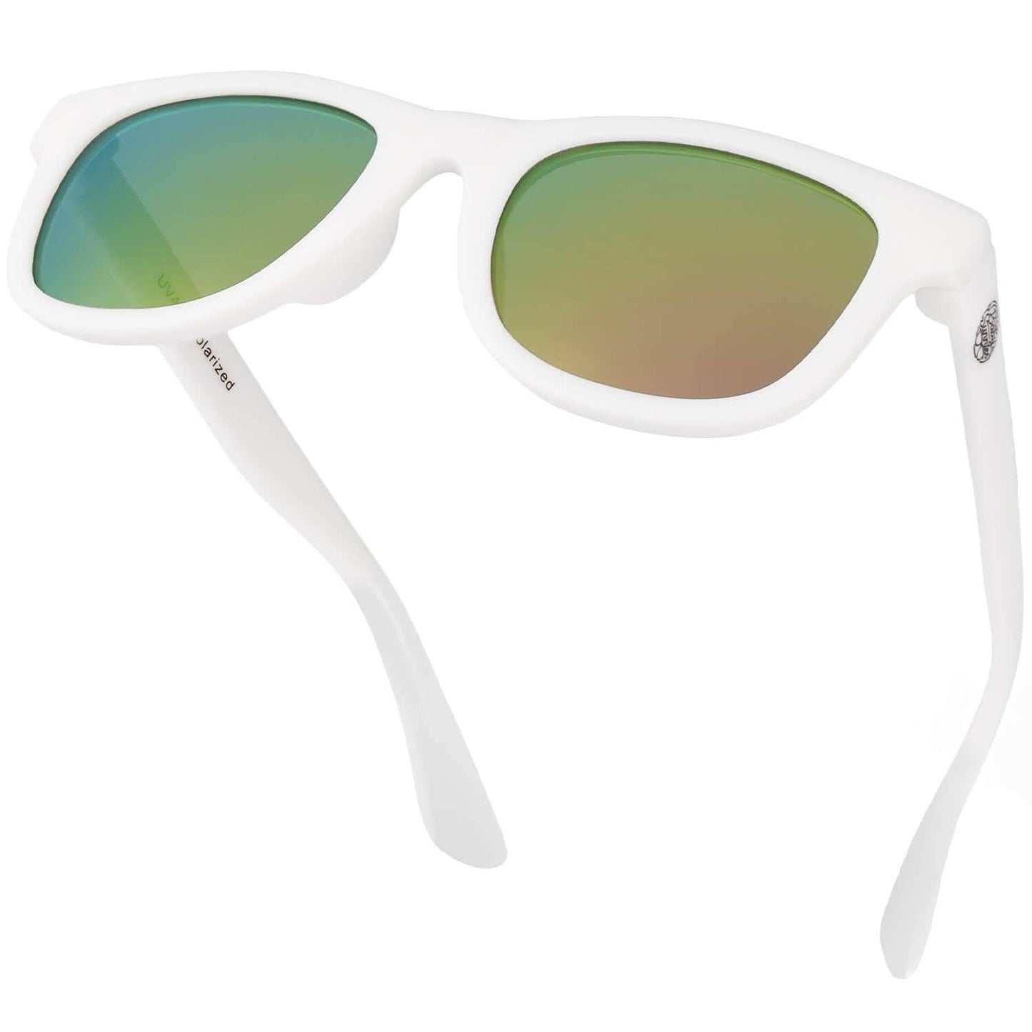 Baby Sunnies - White Polarized Baby Sunglasses 3-8 Years