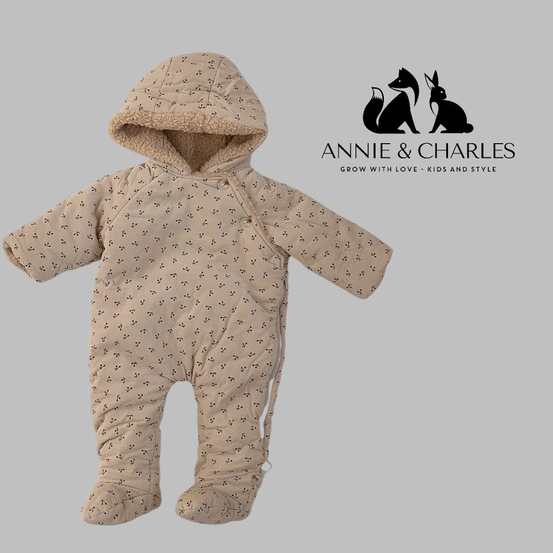 Annie & Charles - Annie & Charles® Lambskin Overall made of soft cotton