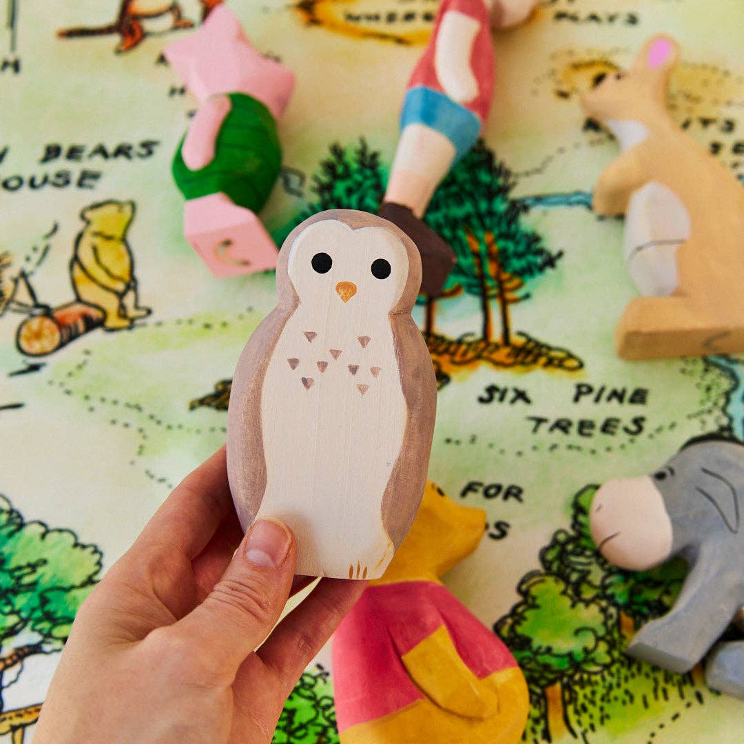 Sarah’s Silks - Wooden Owl
