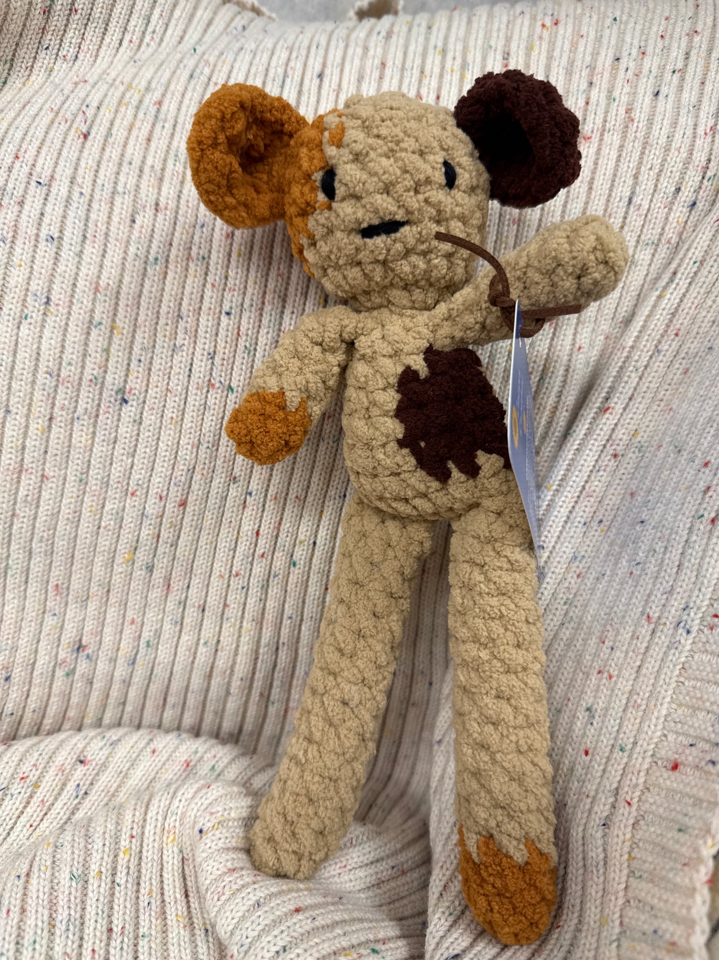 Cason Crochet - Long Legged Plush Puppy