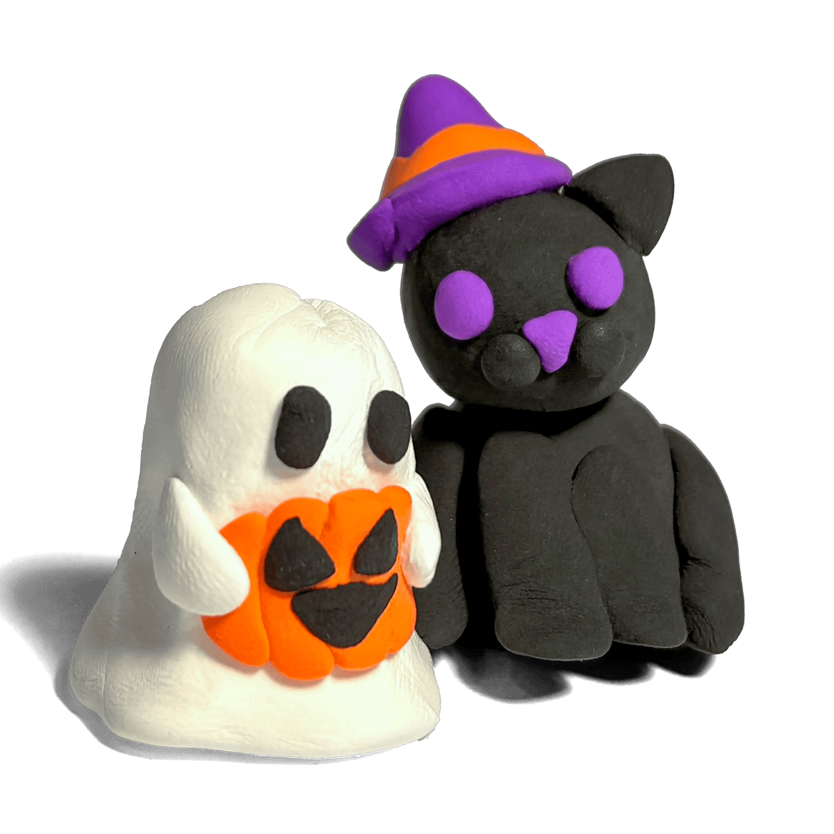 OOLY - Creatibles Air Dry Clay Kit - Spooky BFFs