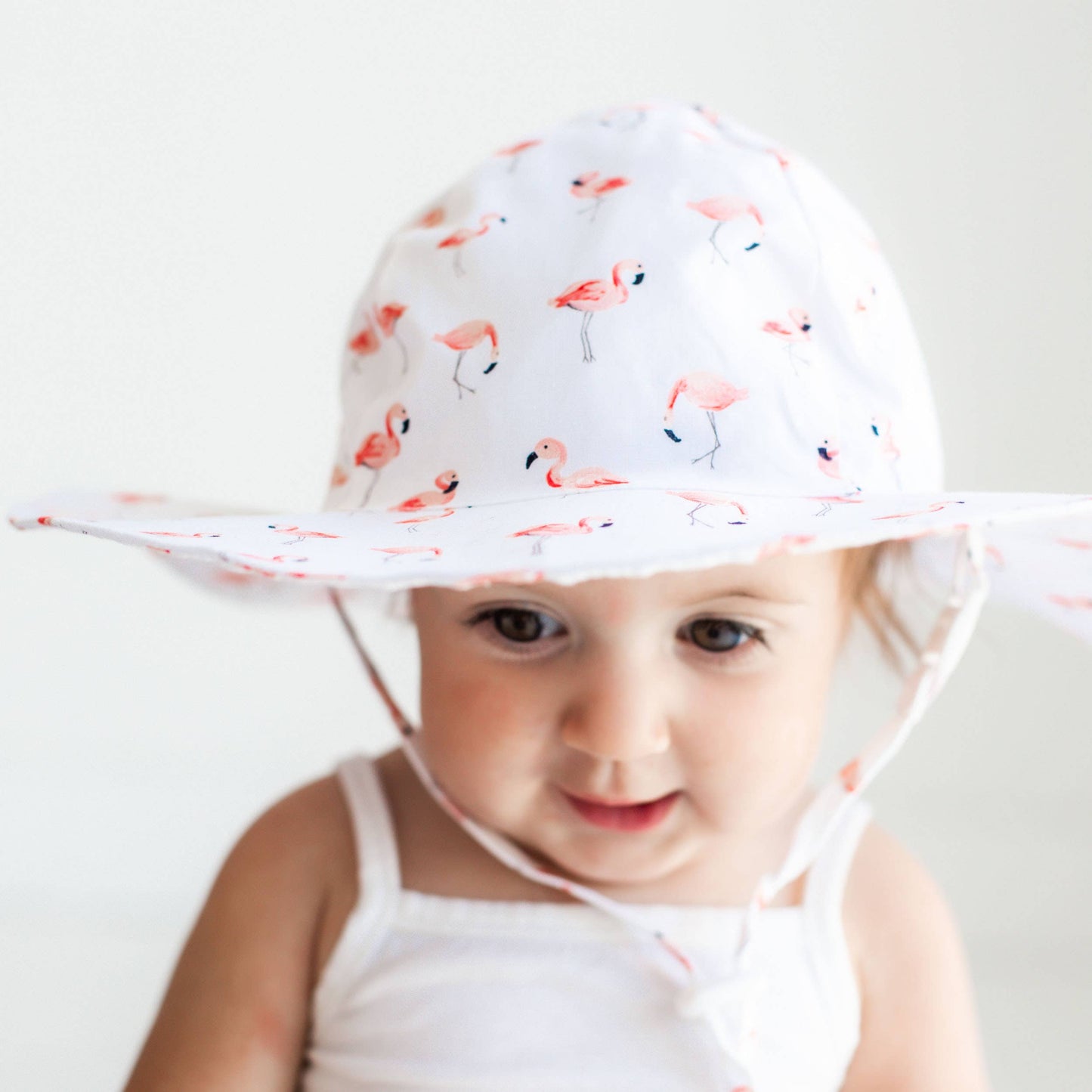 Huggalugs - Flamingo Sunhat UPF 50+ Baby & Toddler