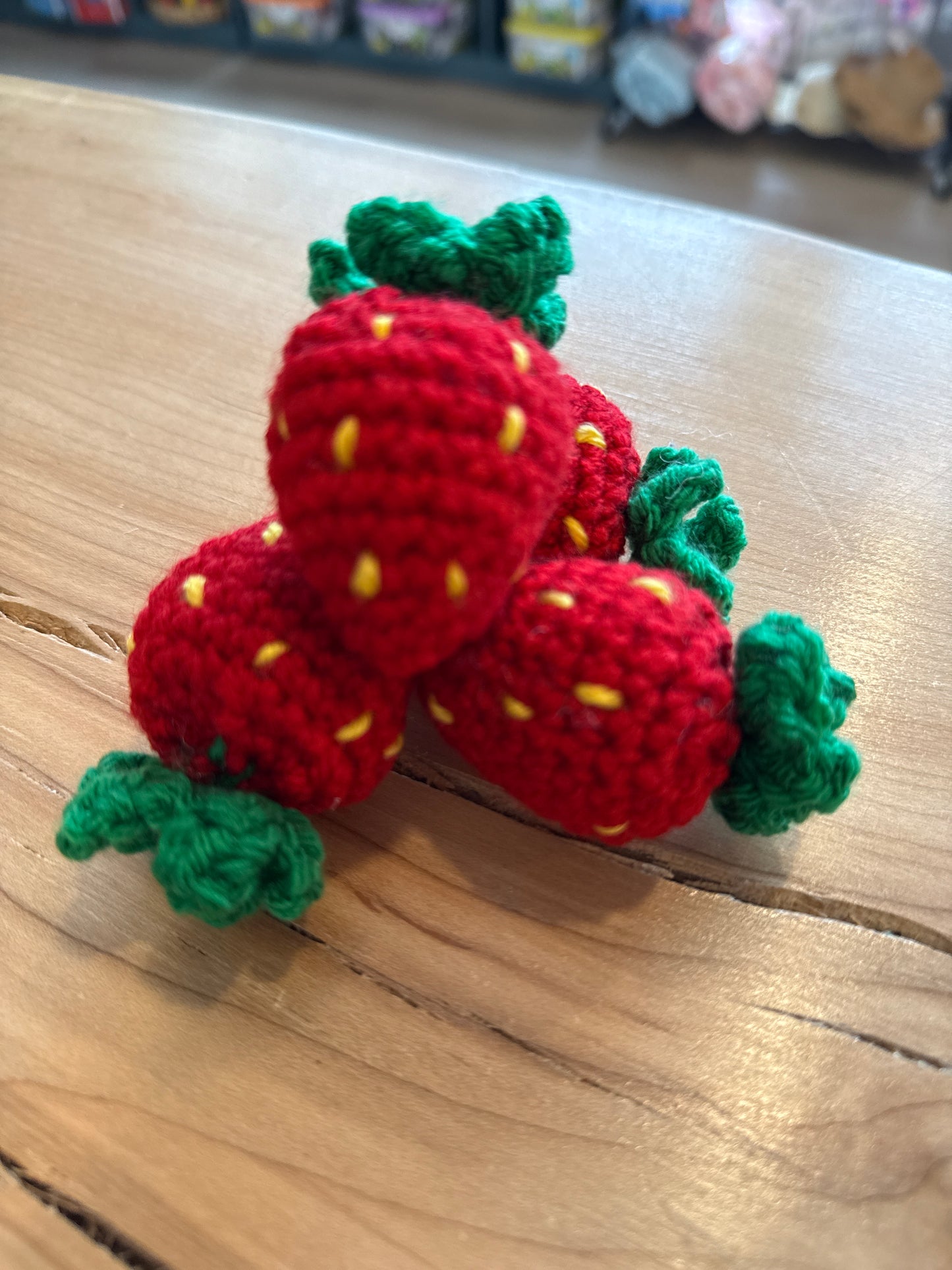 Handmade Crochet Toy - Eric Carle’s “The Very Hungry Caterpillar”