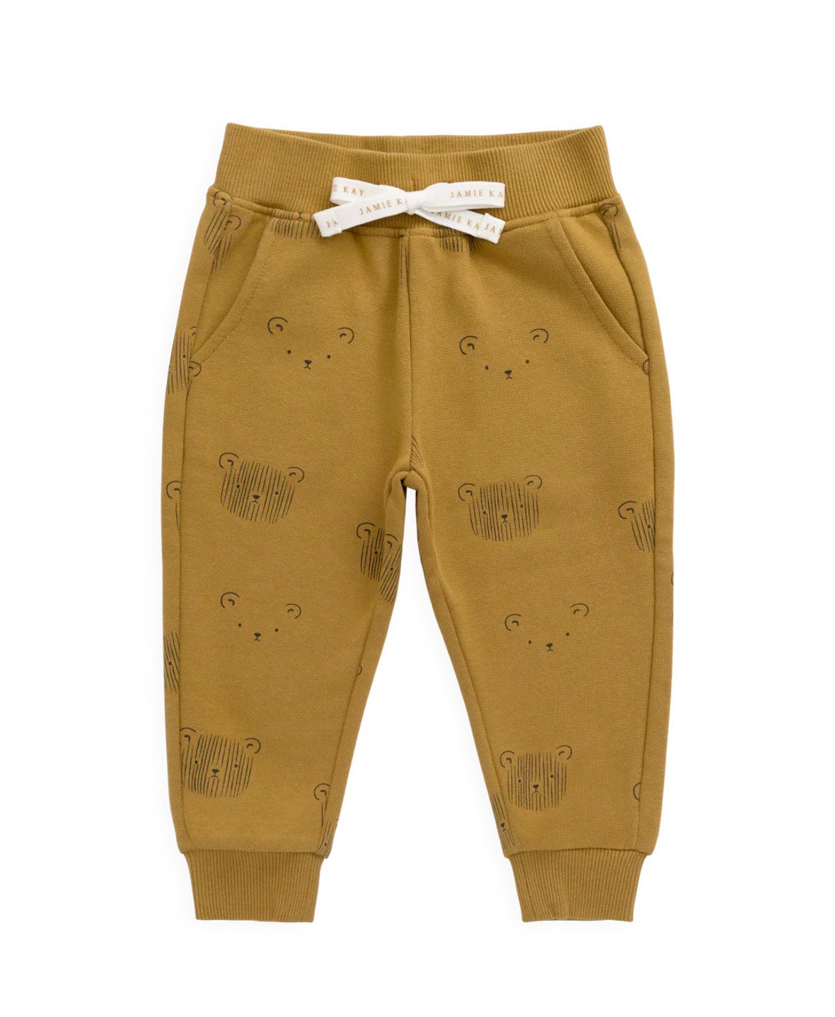 Jamie Kay - Organic Cotton Nash Track Pant - Buckwheat Teddy Face