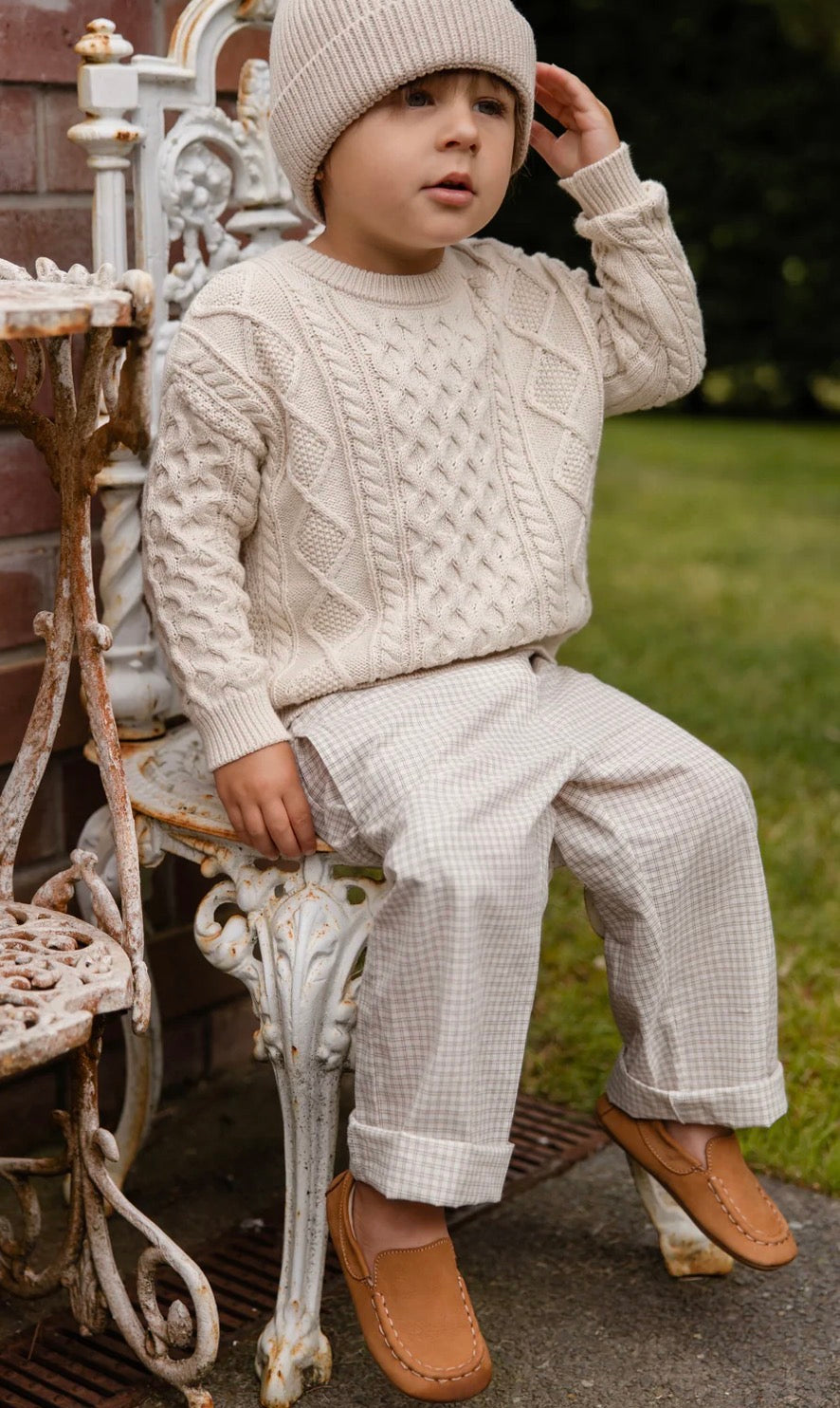 Jamie Kay - Sawyer Knit Jumper - Vanilla