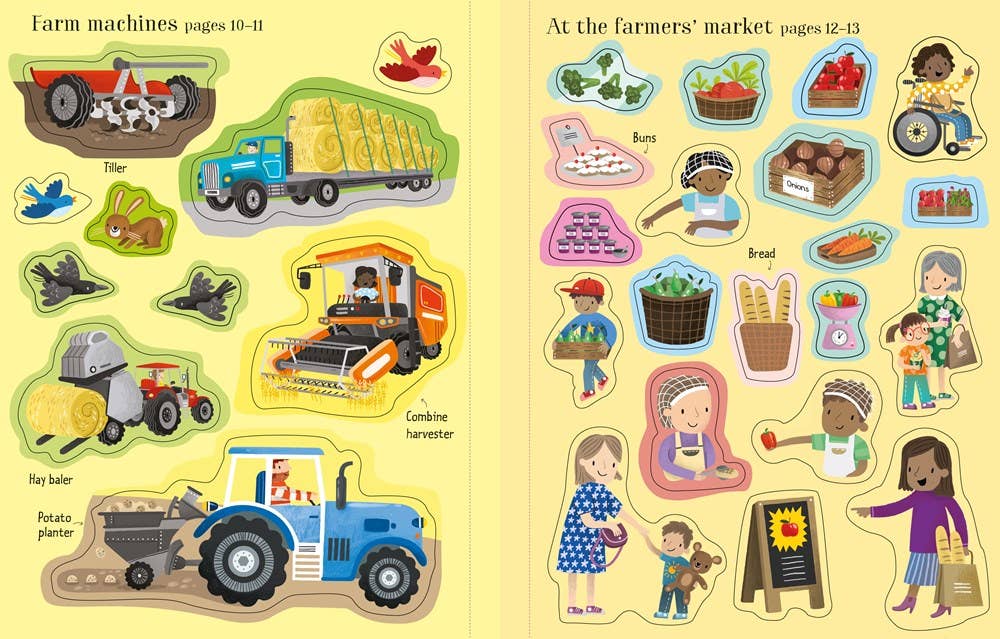 HarperCollins - First Sticker Book Farm : Usborne