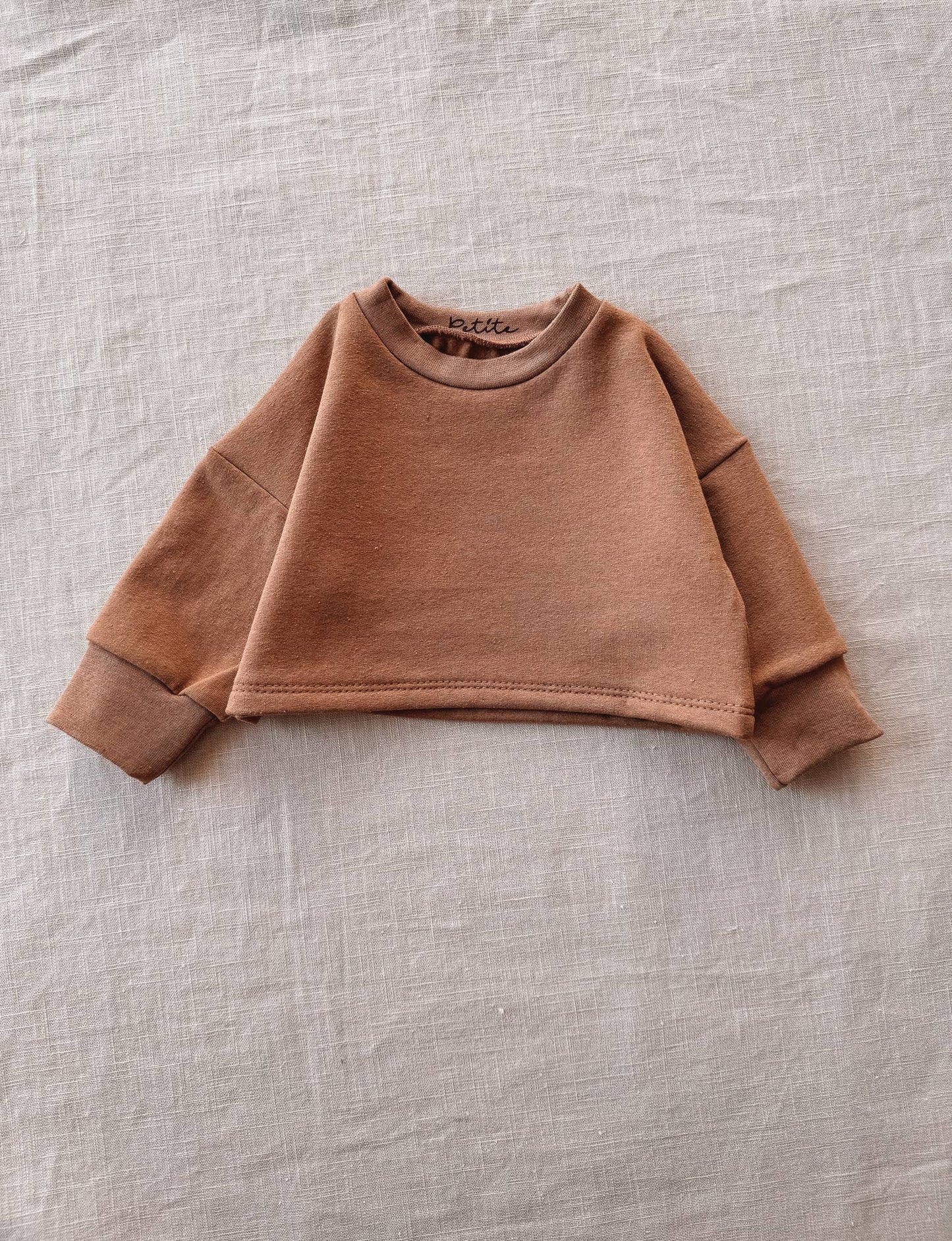 PETITE Evelina Apparel - Recycled cotton sweatsjirt