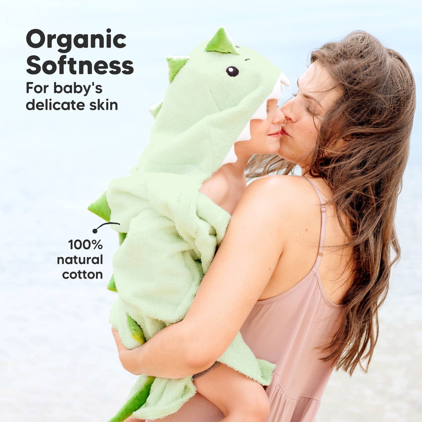 KeaBabies - Playpals Hooded Baby Bath Towels for Newborn