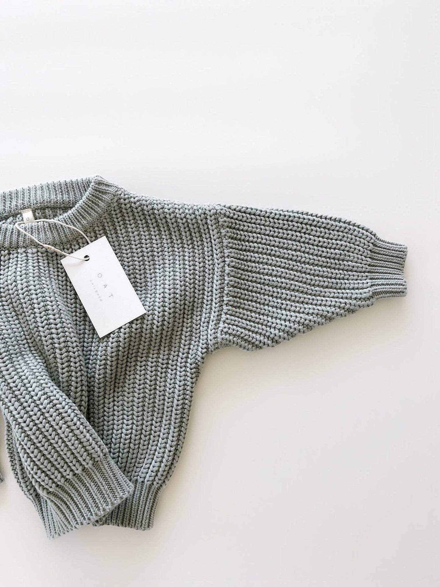 Oat Children - ‘Fog’ Chunky Knit Sweater