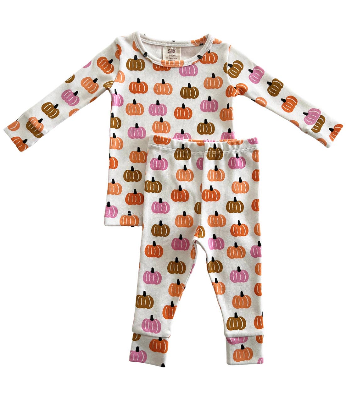 SIIX Collection - Pink Pumpkin Patch / Organic 2-Piece Set (Baby - Kids)