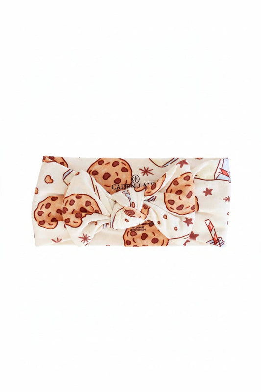 Caden Lane - Cookie Cuddles Knit Large Bow Headwrap