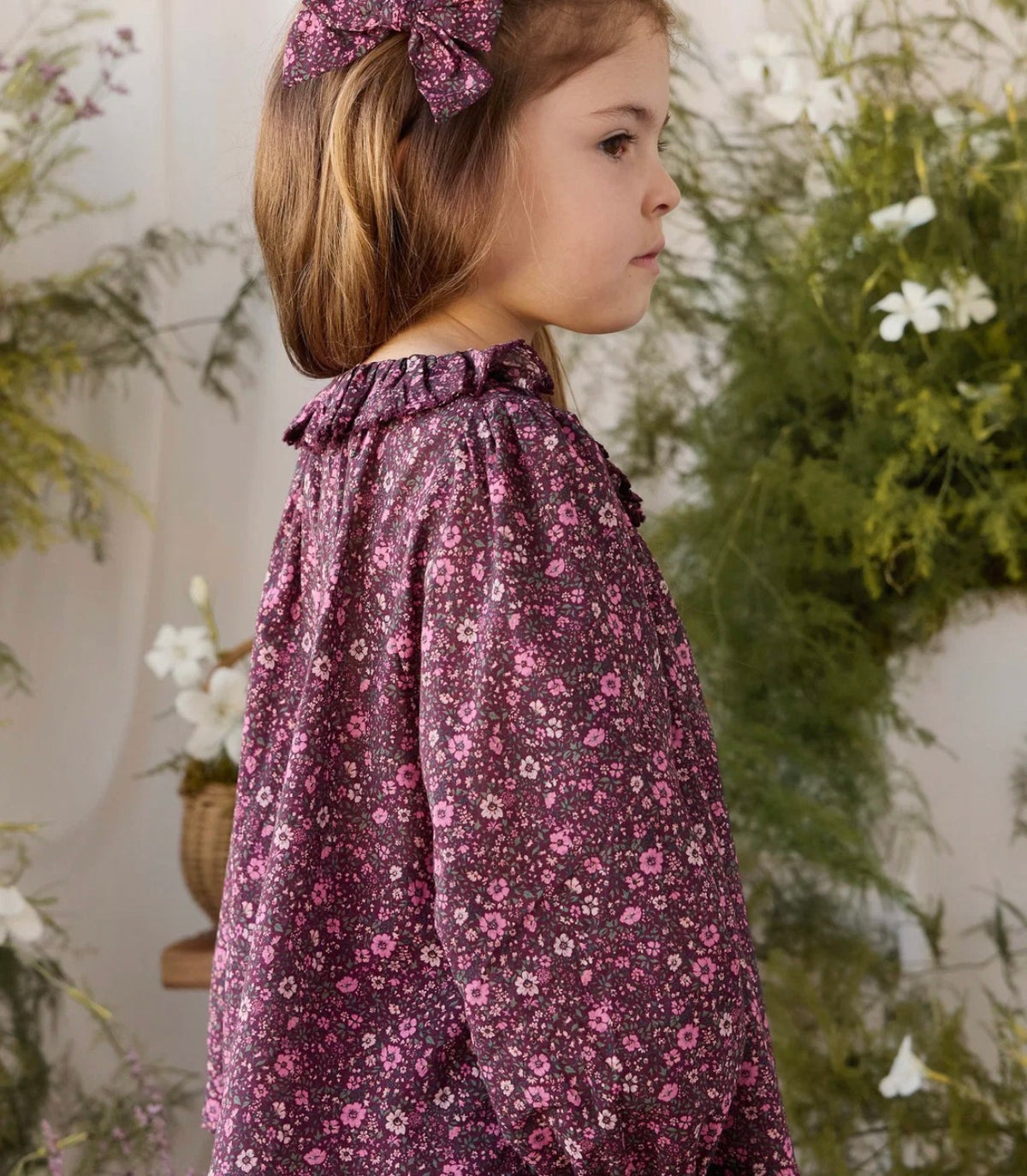 Jamie Kay - Dovie Bow - Floral Fig