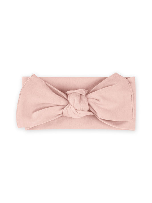 Colored Organics - Organic Baby Hattie Knot Bow Wrap - Ballet