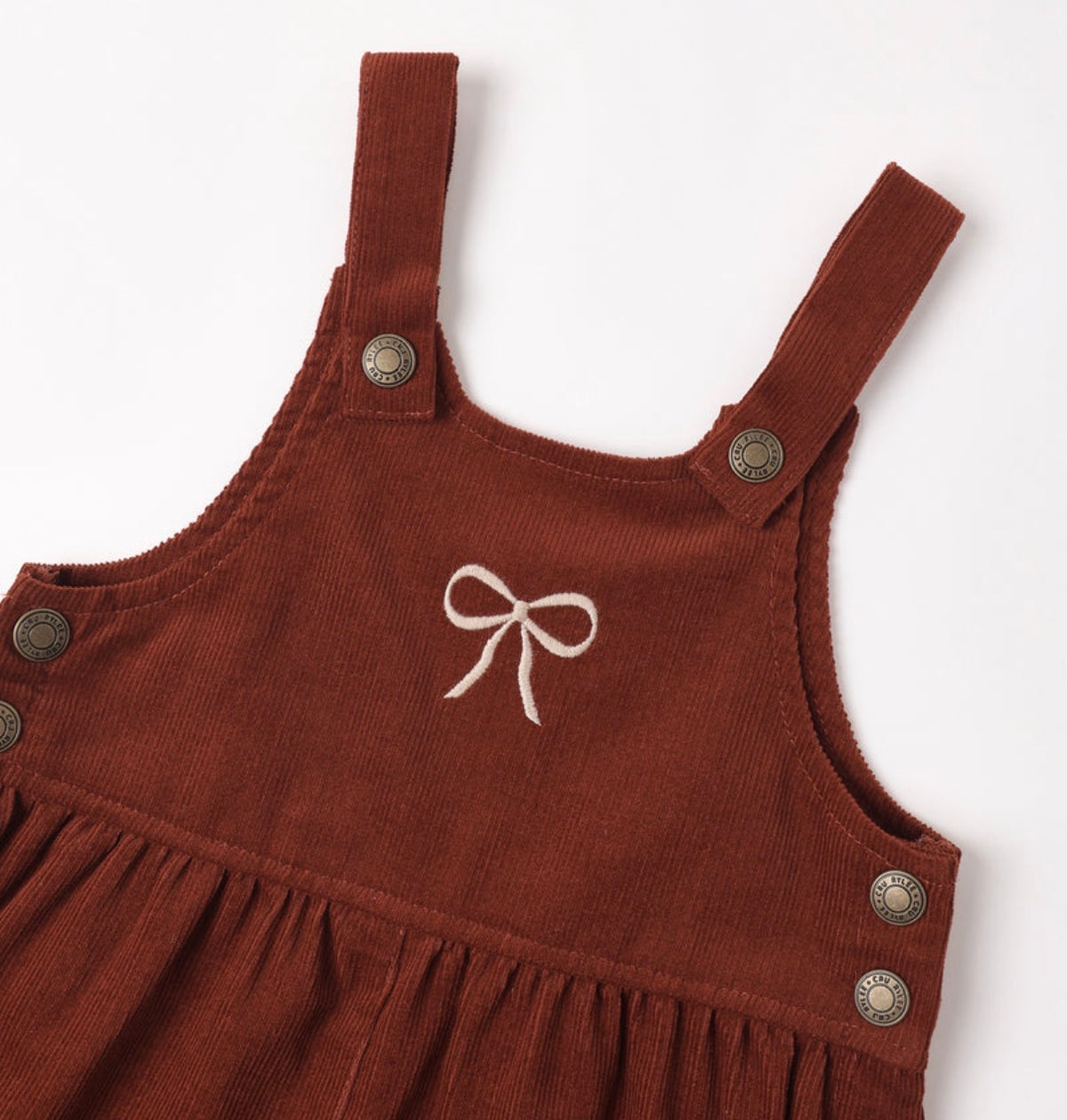 Rylee + Cru - Wide Leg Overall - Ruby