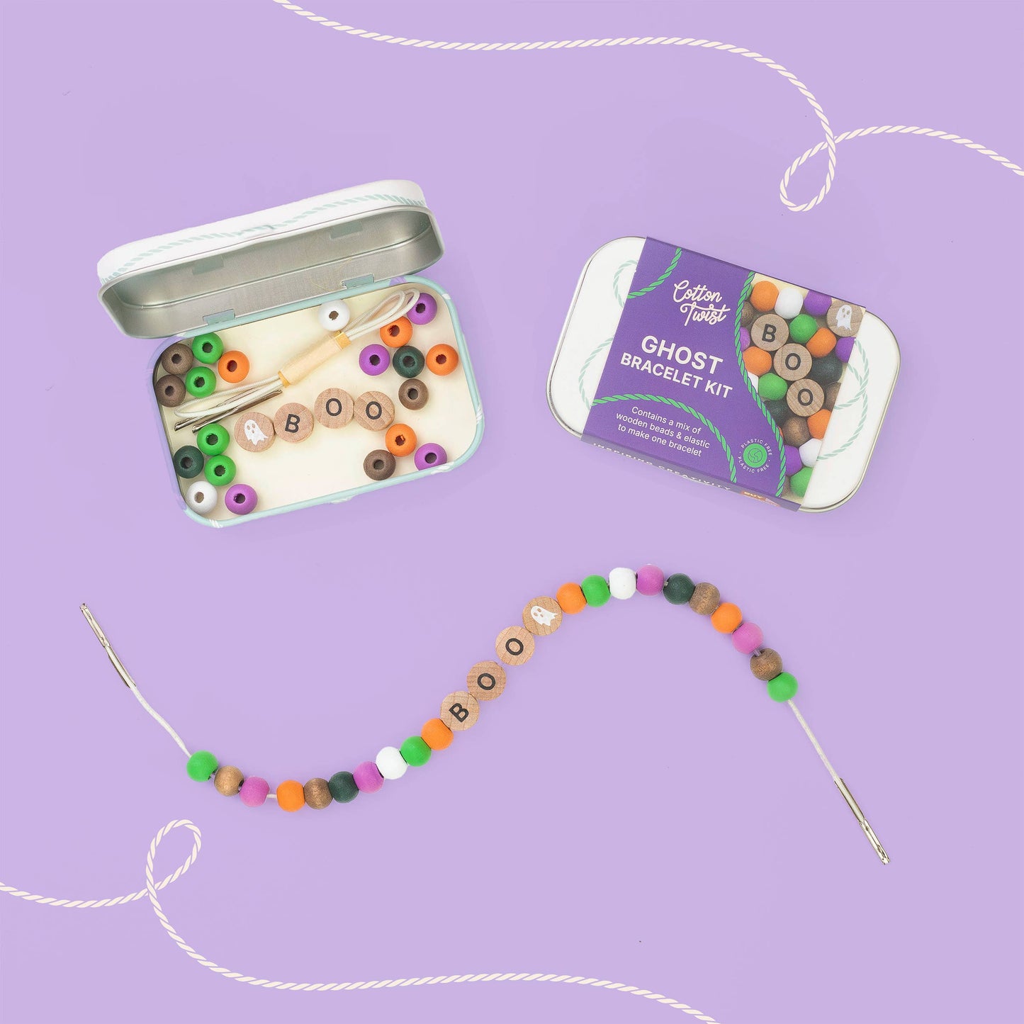 Cotton Twist - Ghost Bracelet Gift Kit