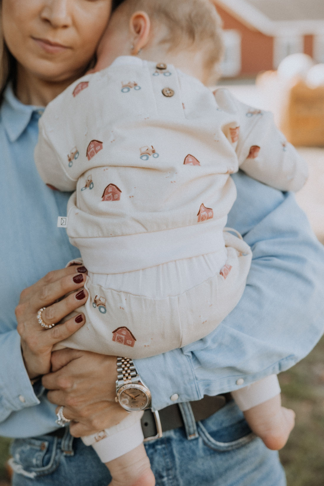 Dear Hayden - Fleece Sweatshirt in Farm