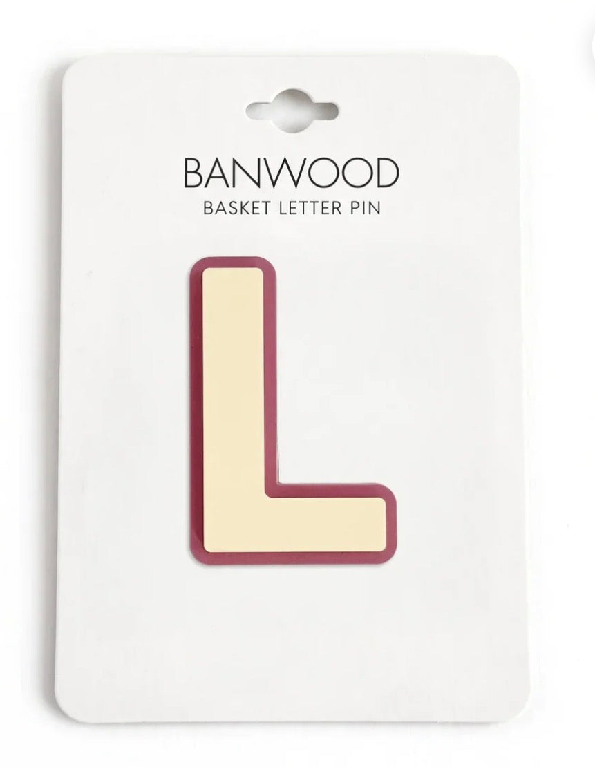 Banwood - Basket Letter Pins - Alphabet