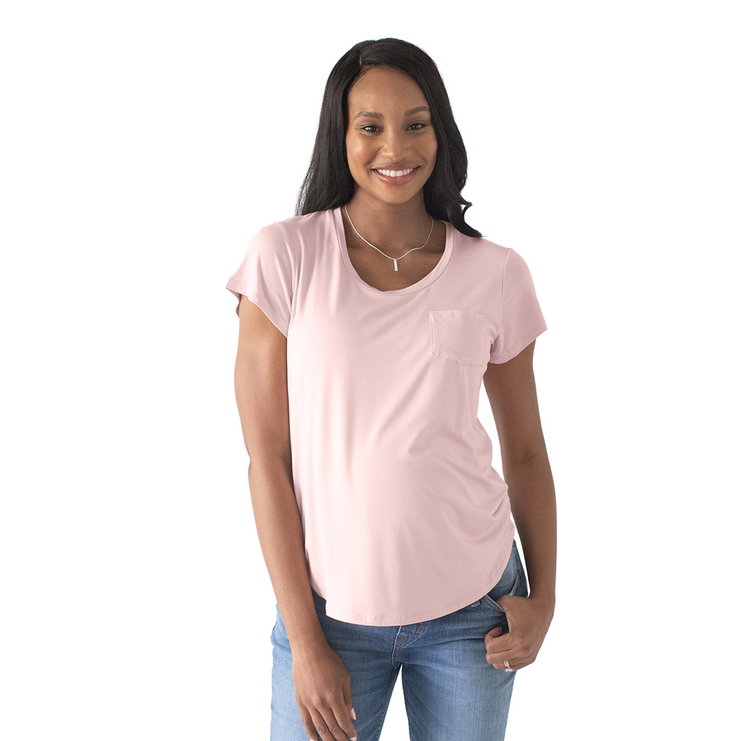 Kindred Bravely - Everyday Nursing & Maternity T-shirt With Pocket