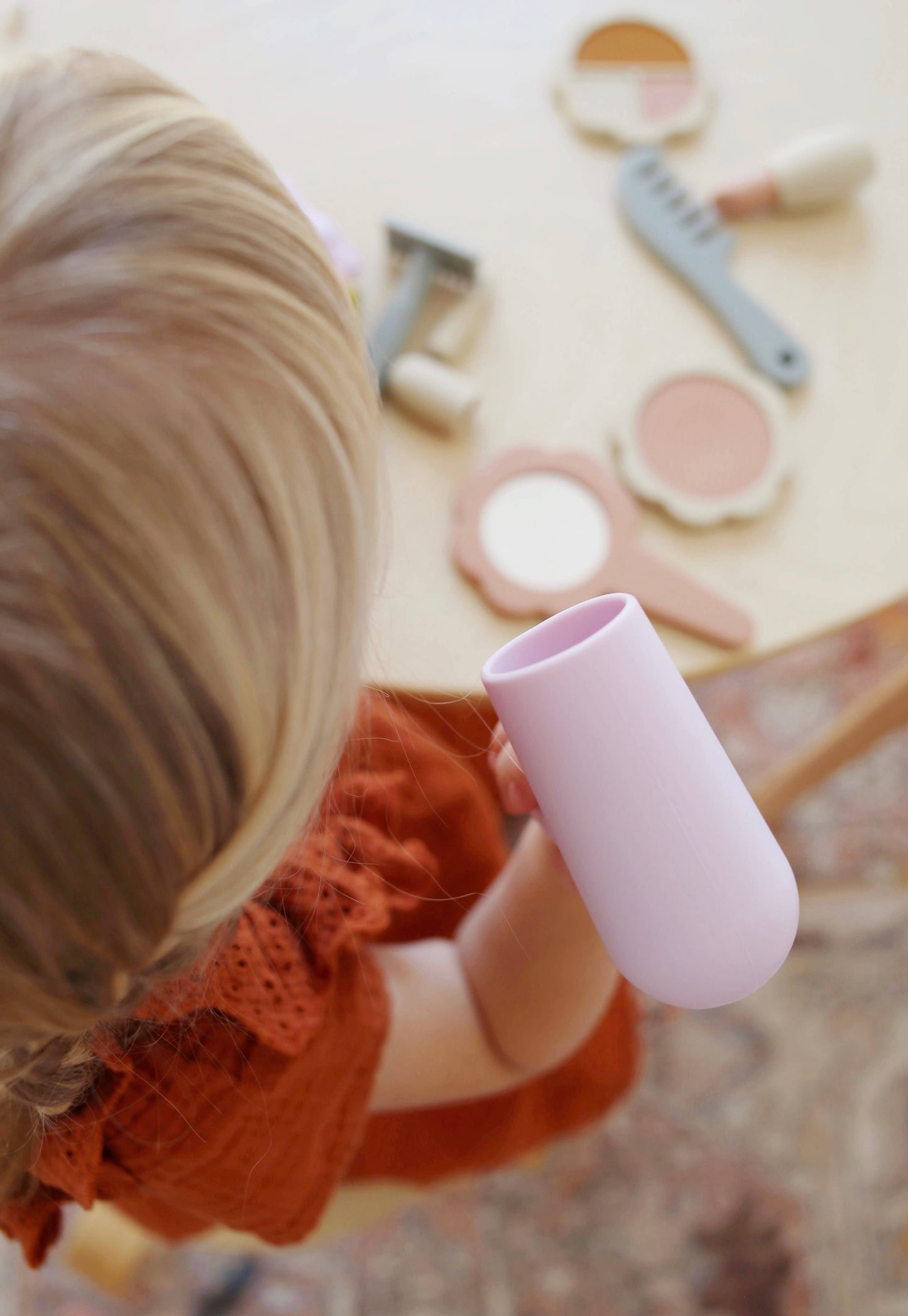 Marlowe & Co - Silicone Hair and Makeup Play Set