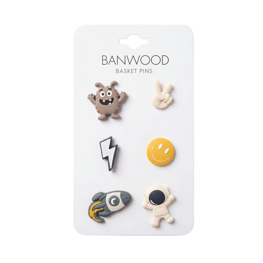 Banwood Inc - BANWOOD BASKET PINS - SPACE