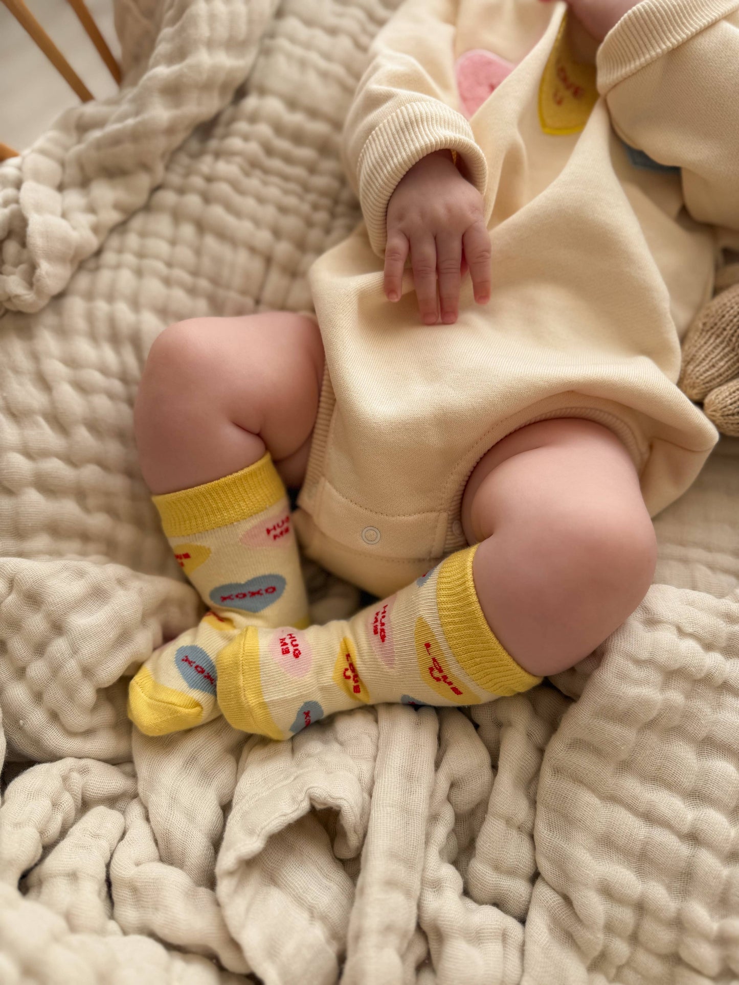 Luna + Luca - Candy Hearts Socks