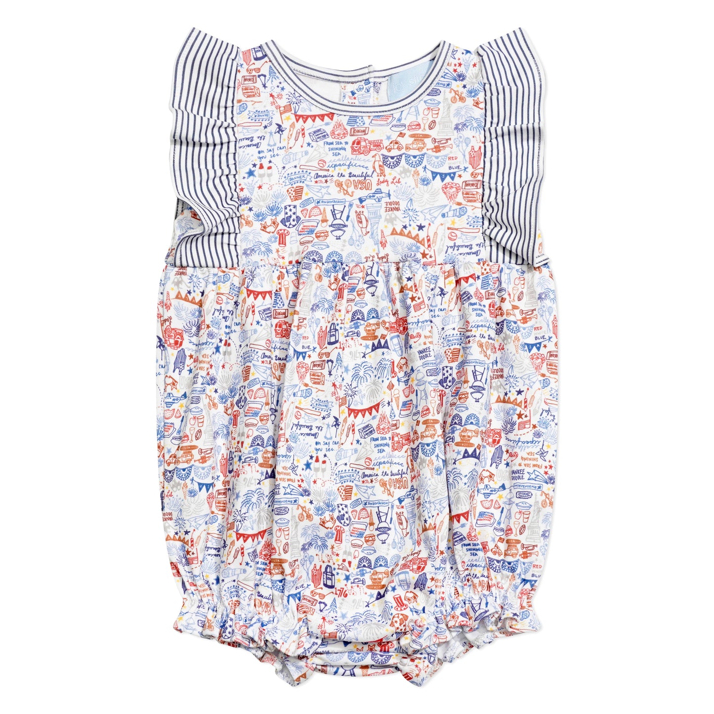 Joy Street - USA Baby Girl Ruffle Bubble