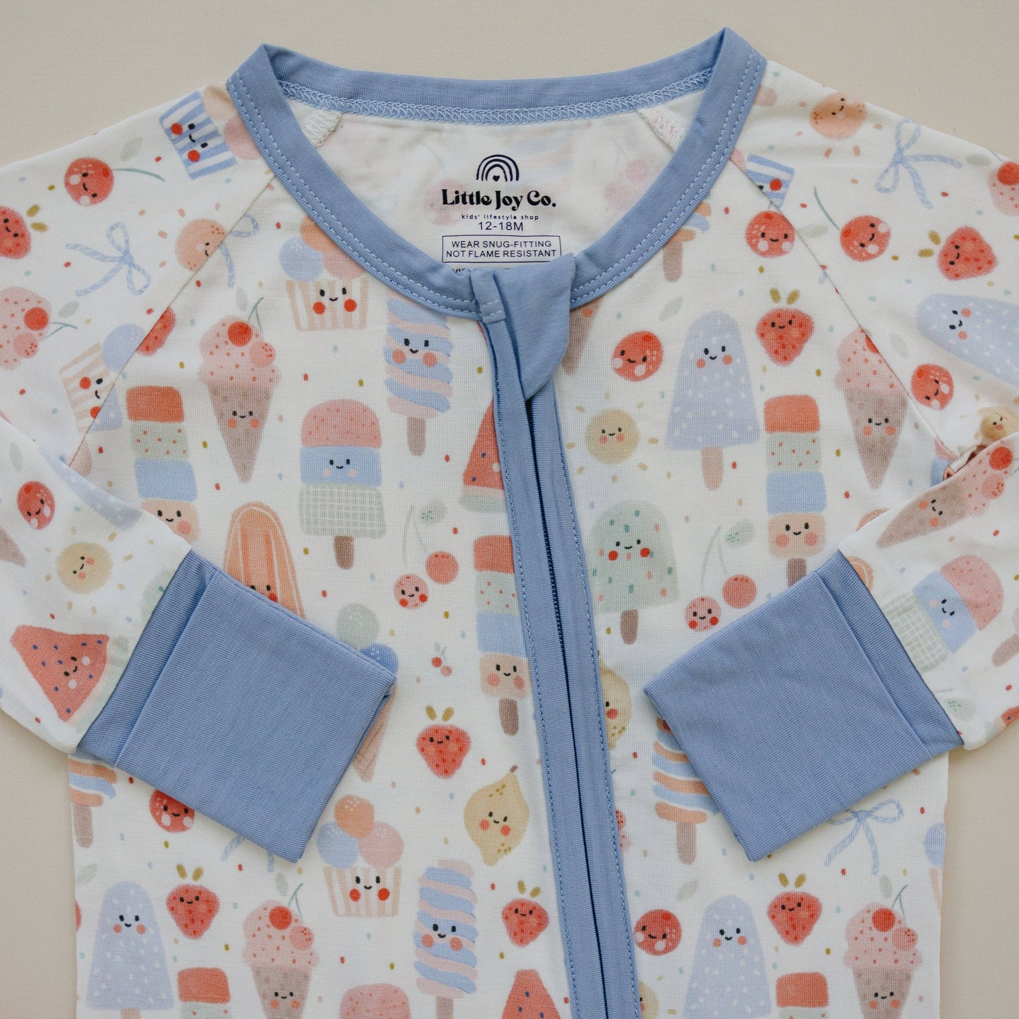 Little Joy Co. - Sweet Summertime Bamboo Zippy Pajamas