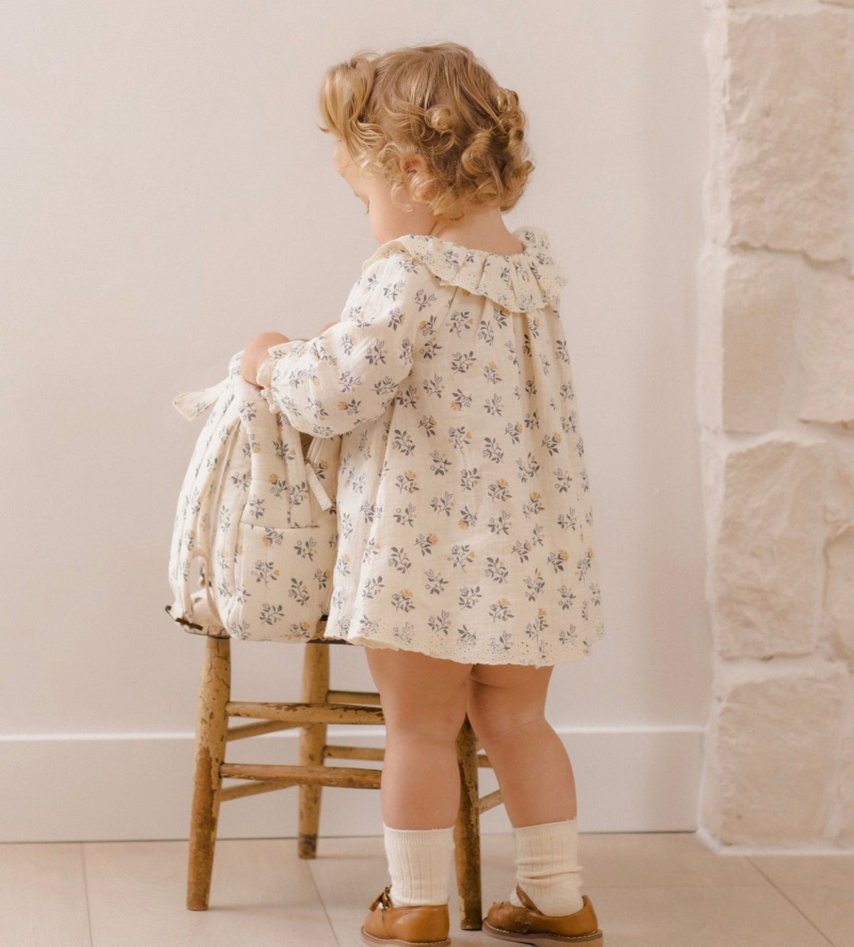 Quincy Mae - Long Sleeve Isla Dress - French Floral