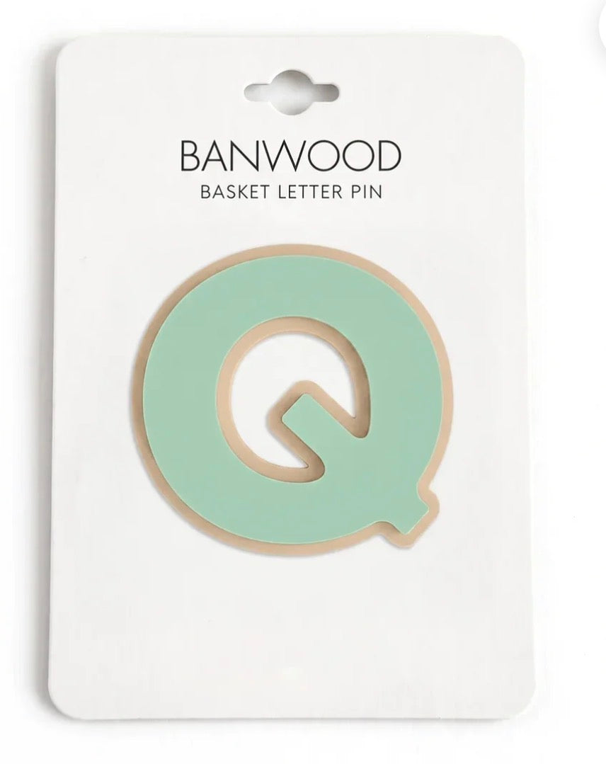 Banwood - Basket Letter Pins - Alphabet