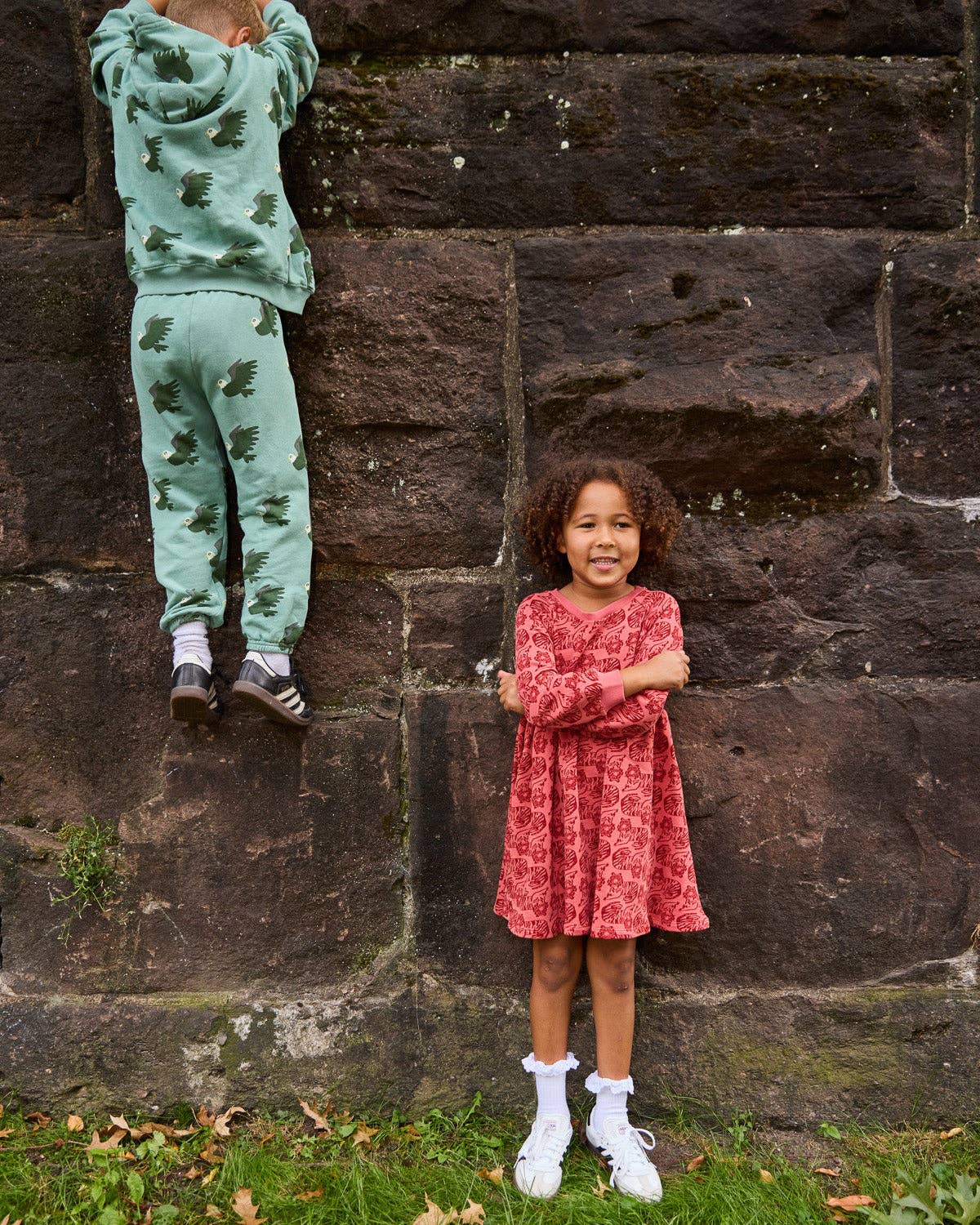 Lewis - Sweatshirt Dress - Tiger | Spice