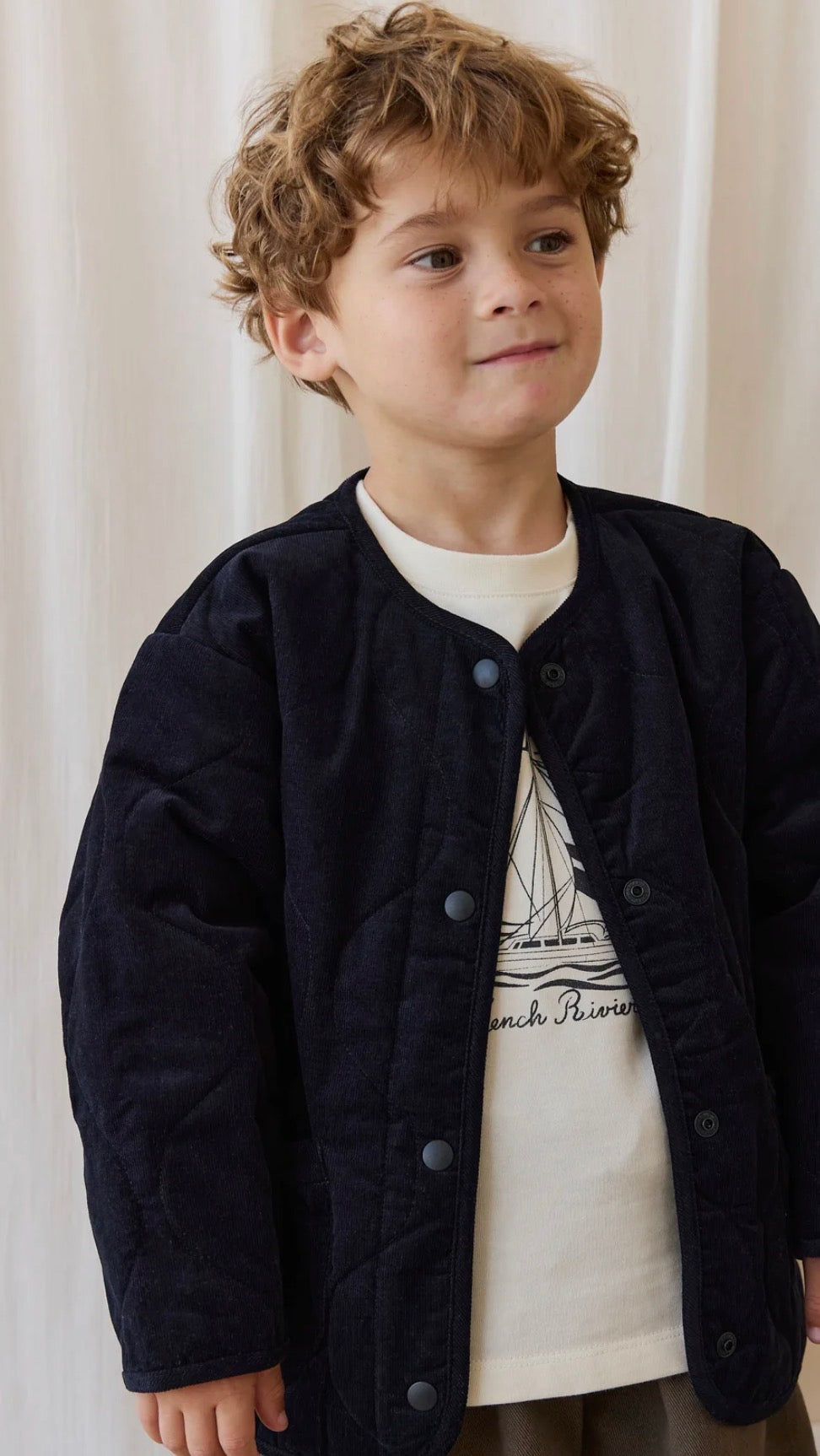 Jamie Kay - Jethro Puffer Jacket - Eclipse