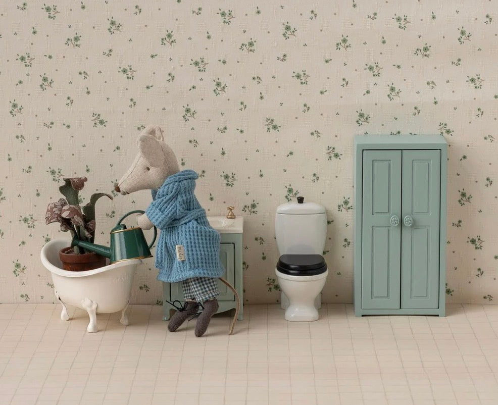 Maileg - Closet. Mouse - Soft Blue