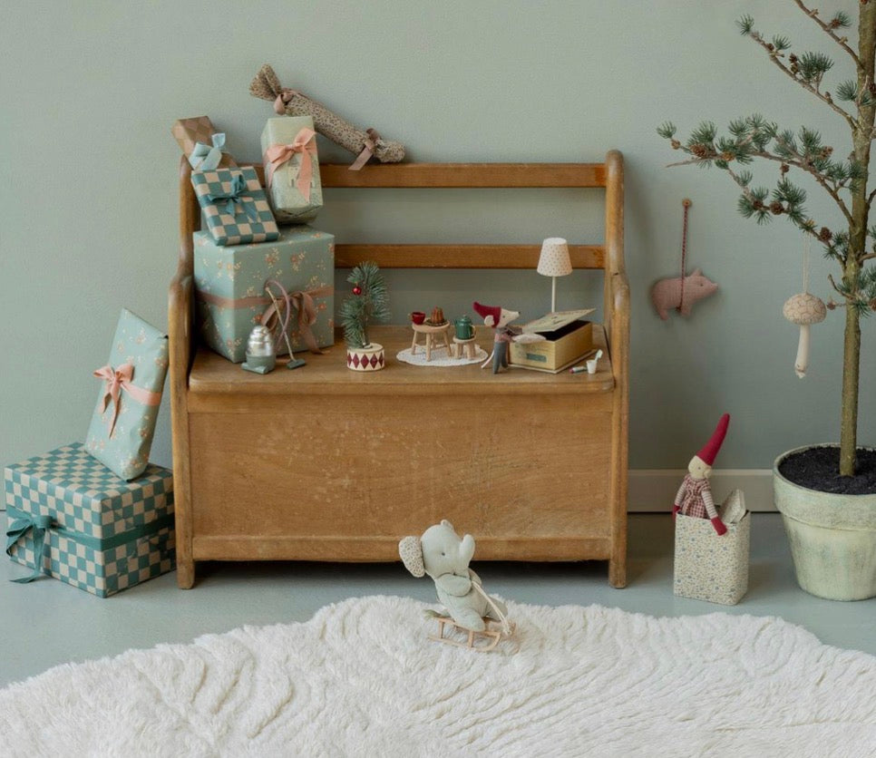 Maileg - Christmas Mouse, Baby in Book