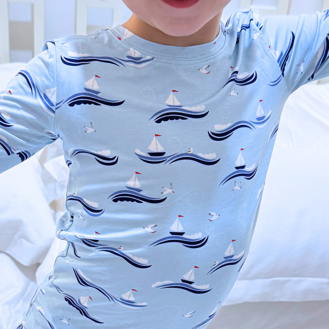 Basically Soho - Cape Cod Sailboat Two-Piece Set