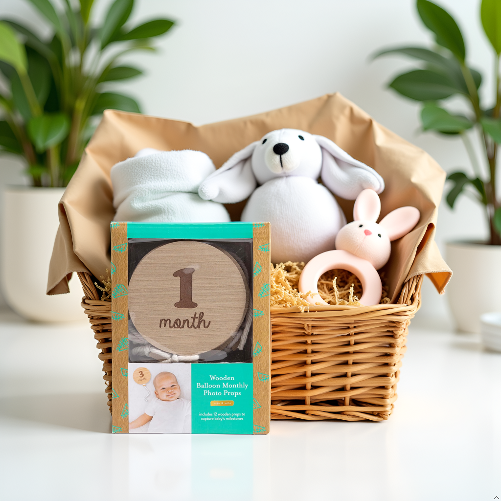 Kate & Milo - Balloon Milestone Photo Prop Cards