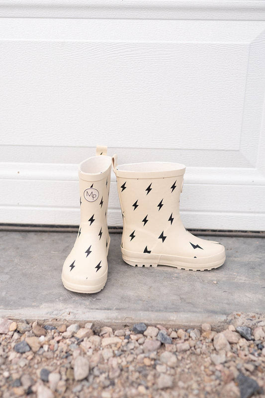 Modern Piggy - Lightning | Children's Rain Boot
